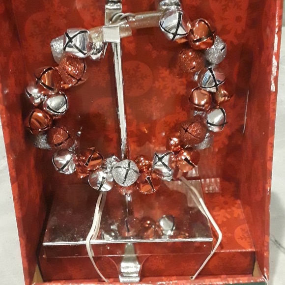 Jingle Bell Stocking Hanger New - Picture 1 of 2